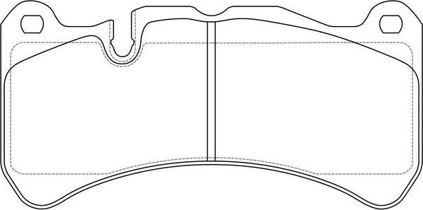 FIT FP1245 - Kit pastiglie freno, Freno a disco autozon.pro