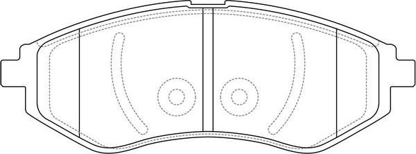 FIT FP1269 - Kit pastiglie freno, Freno a disco autozon.pro