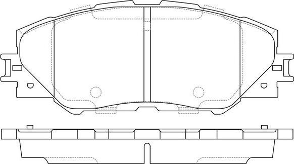 FIT FP1211 - Kit pastiglie freno, Freno a disco autozon.pro