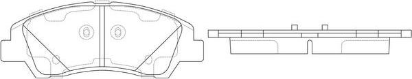 FIT FP1235 - Kit pastiglie freno, Freno a disco autozon.pro