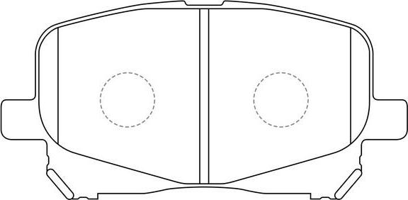 FIT FP1227 - Kit pastiglie freno, Freno a disco autozon.pro