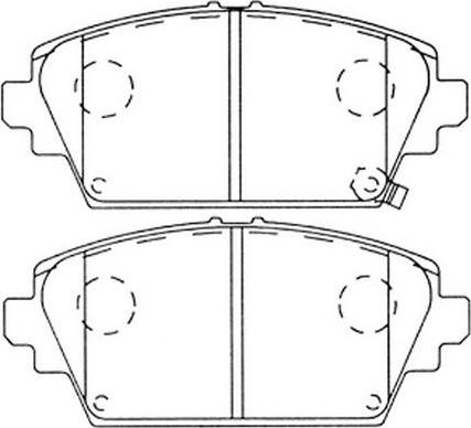 FIT FP8182 - Kit pastiglie freno, Freno a disco autozon.pro