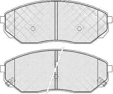 FIT FP3017 - Kit pastiglie freno, Freno a disco autozon.pro