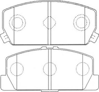 FIT FP3133 - Kit pastiglie freno, Freno a disco autozon.pro