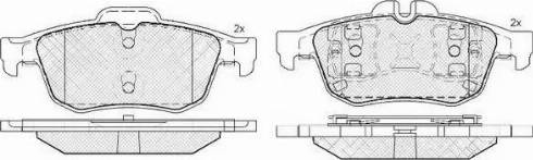 FIT FP3356 - Kit pastiglie freno, Freno a disco autozon.pro