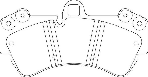 FIT FP3273E - Kit pastiglie freno, Freno a disco autozon.pro