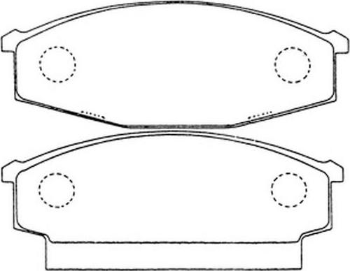 FIT FP2101 - Kit pastiglie freno, Freno a disco autozon.pro