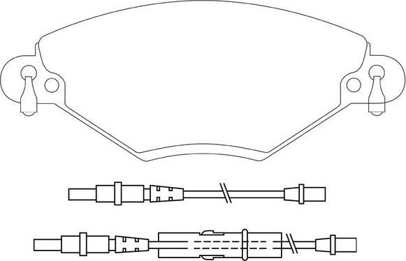 BENDIX 573027S - Kit pastiglie freno, Freno a disco autozon.pro