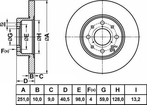 FIT FR0995 - Discofreno autozon.pro