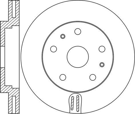 BENDIX 521534 - Discofreno autozon.pro