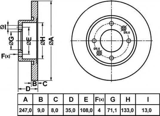 FIT FR0986 - Discofreno autozon.pro