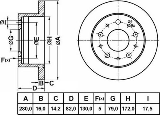 FIT FR0975 - Discofreno autozon.pro