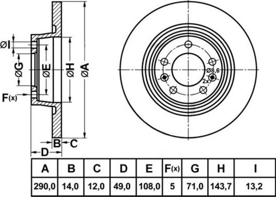 FIT FR0977 - Discofreno autozon.pro