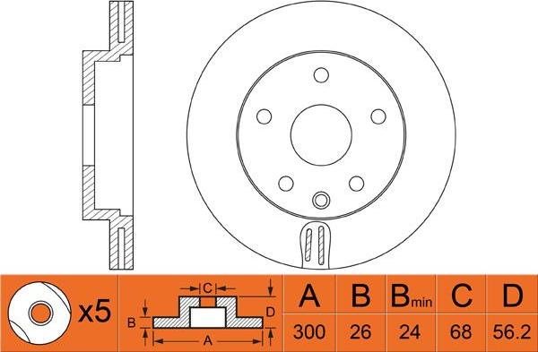 FIT FR0499V - Discofreno autozon.pro