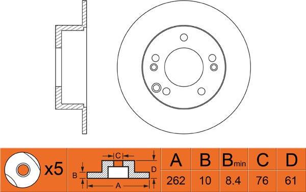 FIT FR0496 - Discofreno autozon.pro