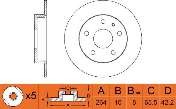 FIT FR0490 - Discofreno autozon.pro