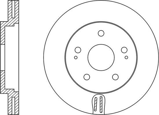 FIT FR0458V - Discofreno autozon.pro