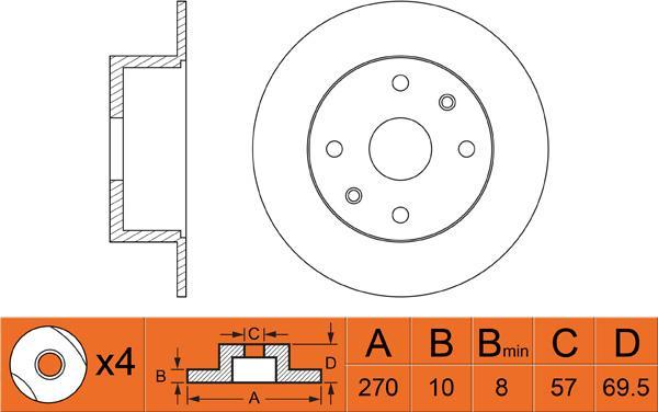 FIT FR0403 - Discofreno autozon.pro