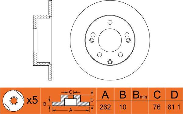 FIT FR0418 - Discofreno autozon.pro