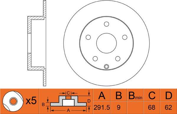 FIT FR0413 - Discofreno autozon.pro