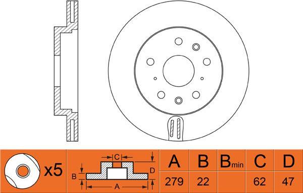 FIT FR0431V - Discofreno autozon.pro