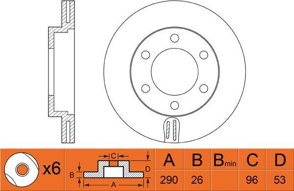 FIT FR0432V - Discofreno autozon.pro