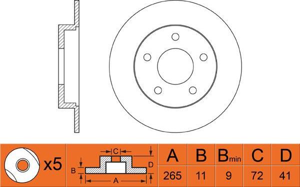 FIT FR0479 - Discofreno autozon.pro