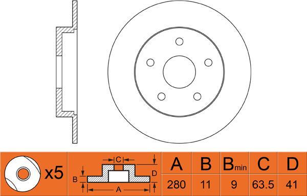 FIT FR0478 - Discofreno autozon.pro