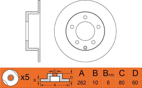 FIT FR0477 - Discofreno autozon.pro