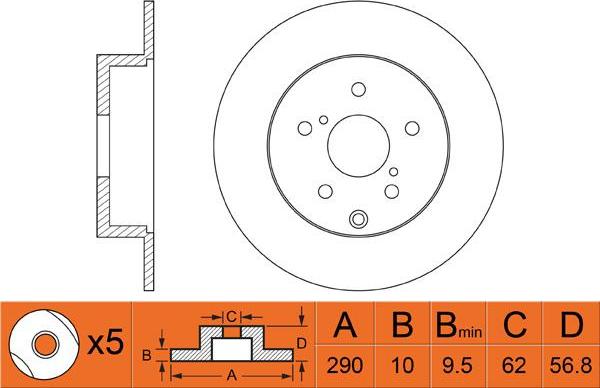 FIT FR0547 - Discofreno autozon.pro