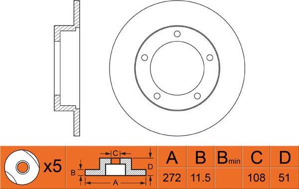 FIT FR0559 - Discofreno autozon.pro