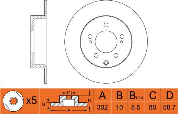 FIT FR0514 - Discofreno autozon.pro