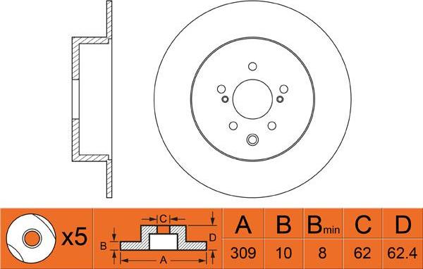 FIT FR0578 - Discofreno autozon.pro