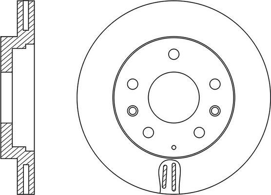 ABEX BD1070V - Discofreno autozon.pro