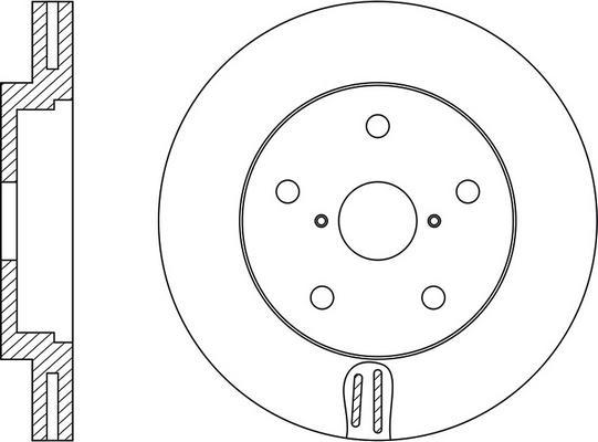 BENDIX 521512 - Discofreno autozon.pro