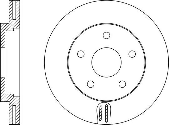 BENDIX 521079 - Discofreno autozon.pro