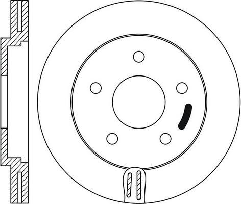 BENDIX 520705 - Discofreno autozon.pro