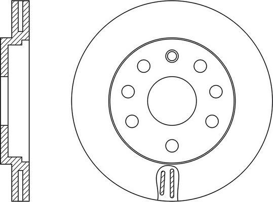 ABEX BD514V - Discofreno autozon.pro