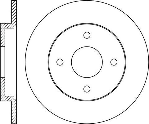 ABEX BD154S - Discofreno autozon.pro