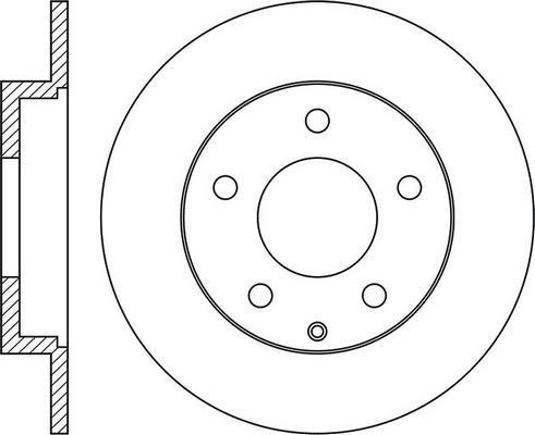 ABEX BD453S - Discofreno autozon.pro