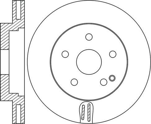 HELLA 8DD 355 109-421 - Discofreno autozon.pro