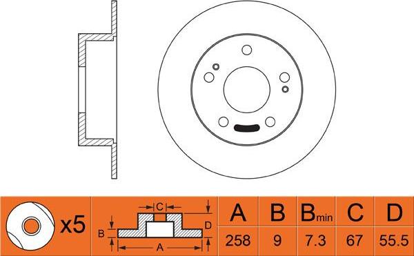 FIT FR0399 - Discofreno autozon.pro