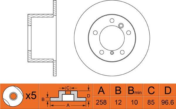 FIT FR0385 - Discofreno autozon.pro