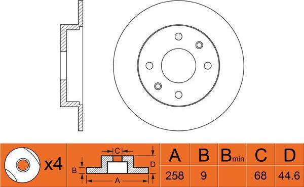 FIT FR0388 - Discofreno autozon.pro