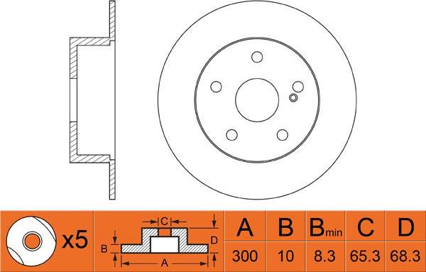 FIT FR0382 - Discofreno autozon.pro