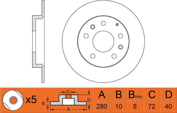 FIT FR0320 - Discofreno autozon.pro