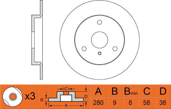 FIT FR0246 - Discofreno autozon.pro