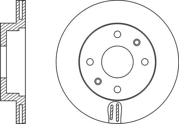 FIT FR0210V - Discofreno autozon.pro