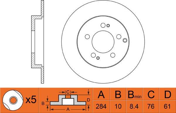 FIT FR0289 - Discofreno autozon.pro