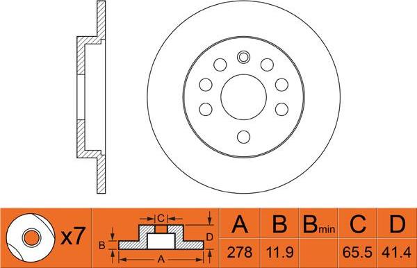 FIT FR0284 - Discofreno autozon.pro